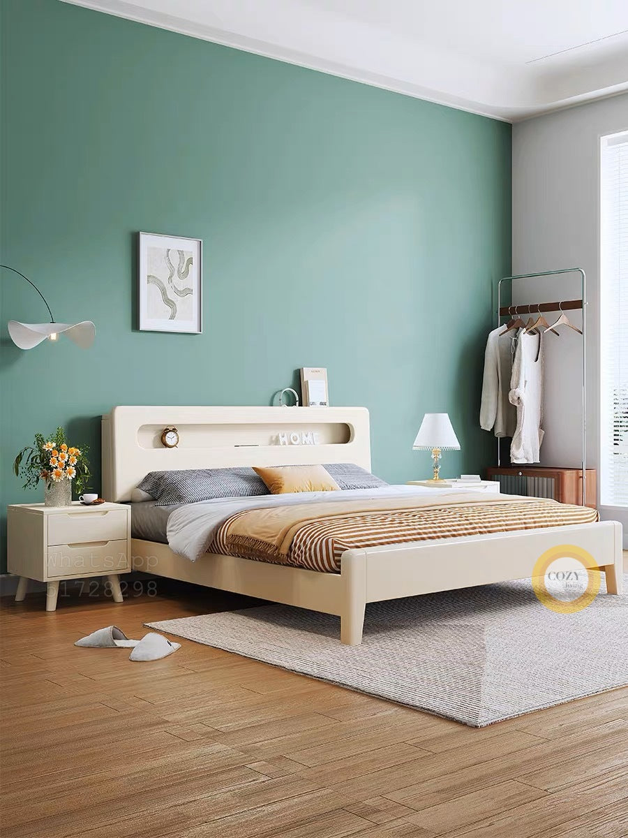 A003 solid wood bed 
