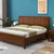 816 solid wood bed 