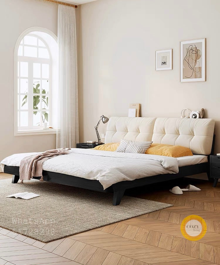 106 solid wood bed 