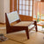 Decrescendo handmade rattan armchair 