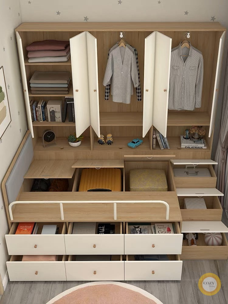 Tatami floor modular bed 