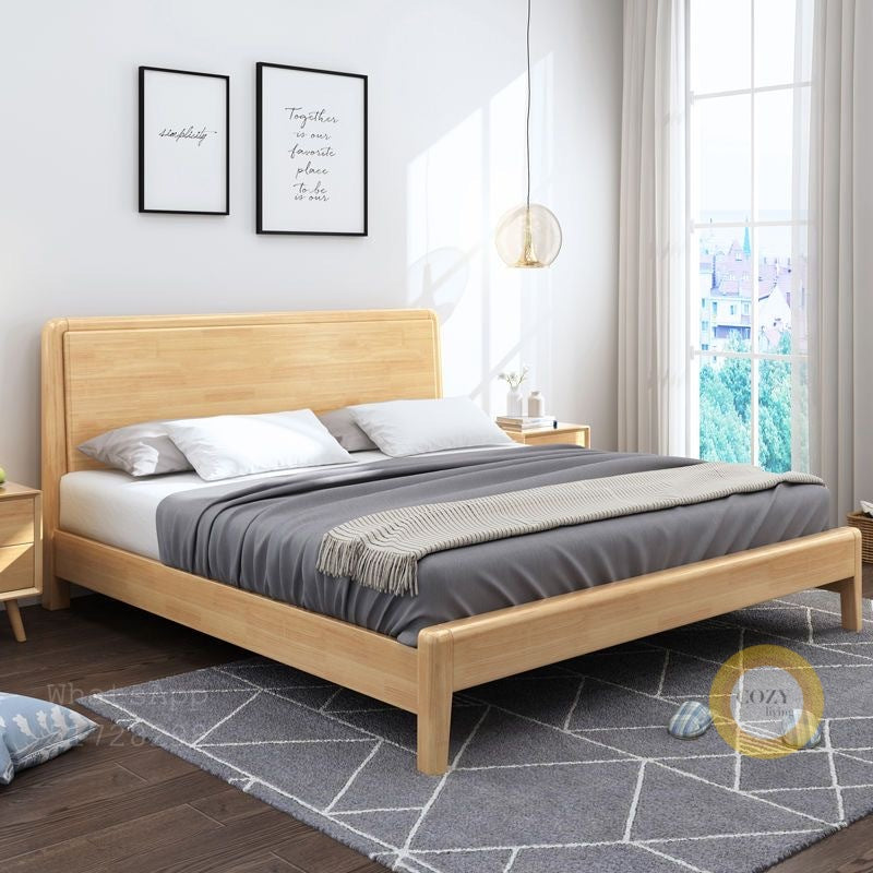 W13 solid wood bed 