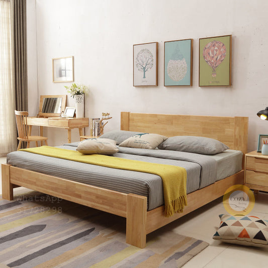 YF-088 solid wood bed 