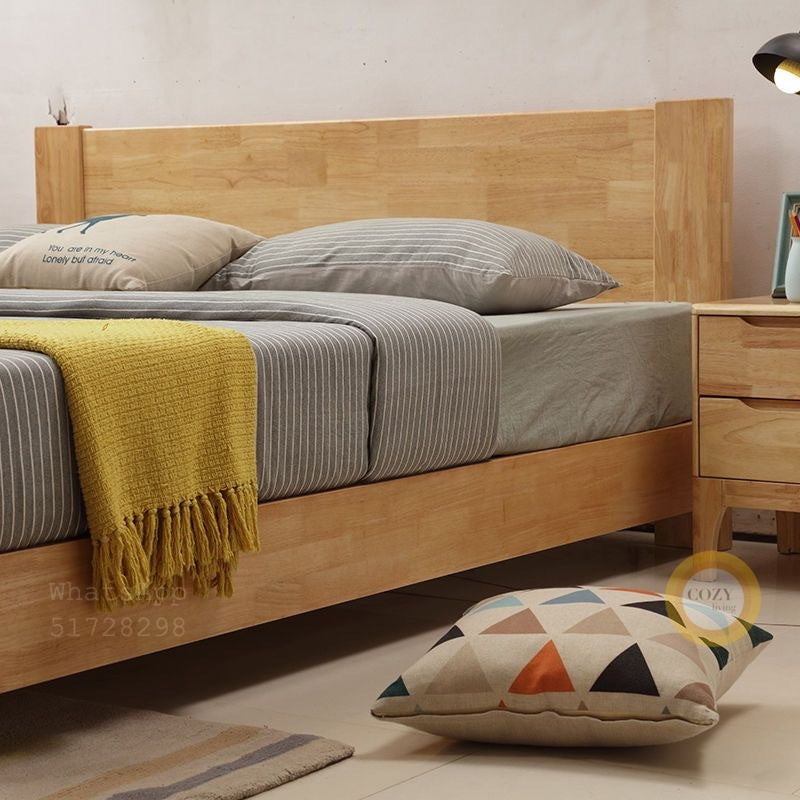 YF-088 solid wood bed 
