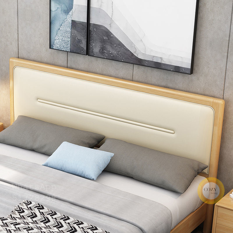 901 solid wood bed 