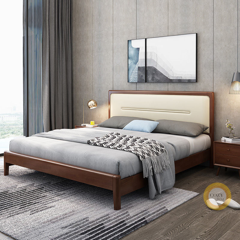 901 solid wood bed 