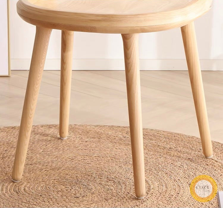 Ribbon solid wood chair 