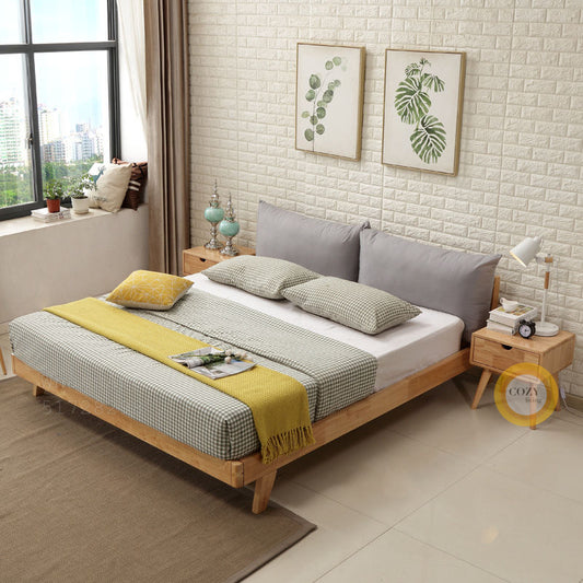 W05 solid wood bed 