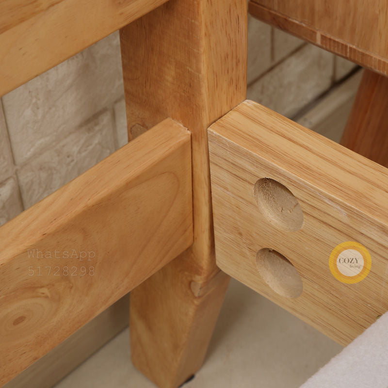 W05 solid wood bed 