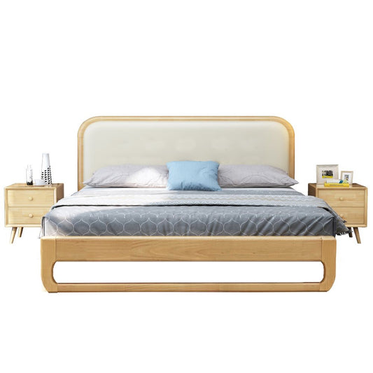 N004 solid wood bed 