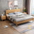 W12 Nordic solid wood bed 