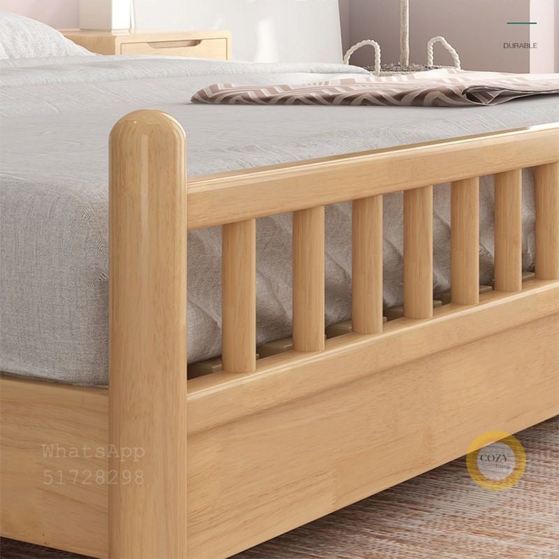 108A Nordic solid wood bed 