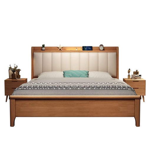2113 solid wood bed 