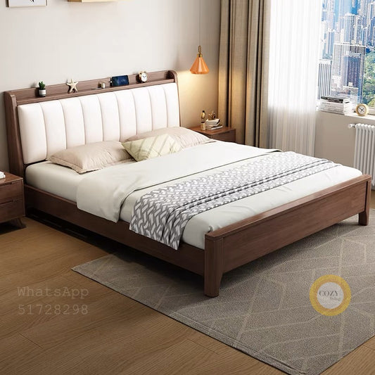 2113 solid wood bed 