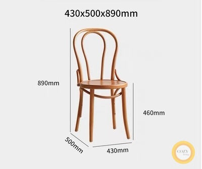 8 French dining chairs 