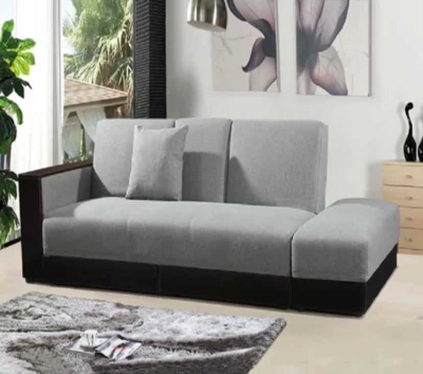 A225 FÖRTE Japanese-style multifunctional sofa bed with storage 
