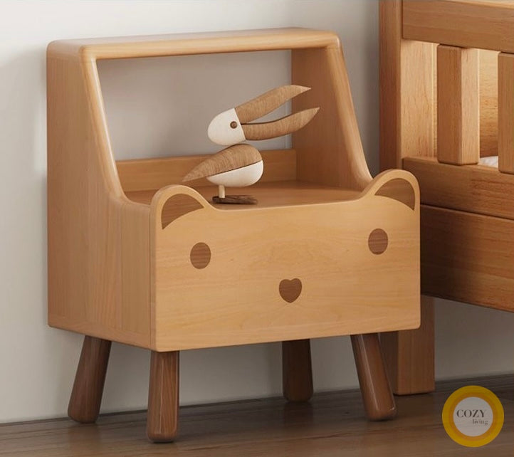Alfred Bear solid wood bed