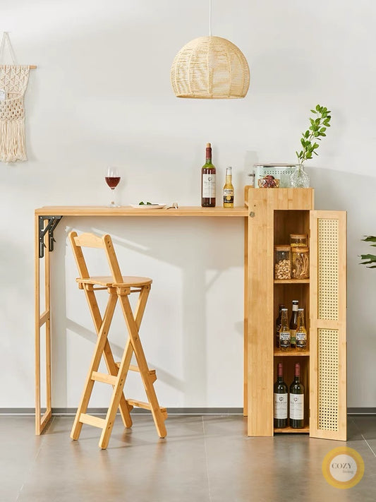 rattan bar