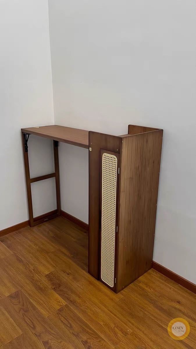 rattan bar