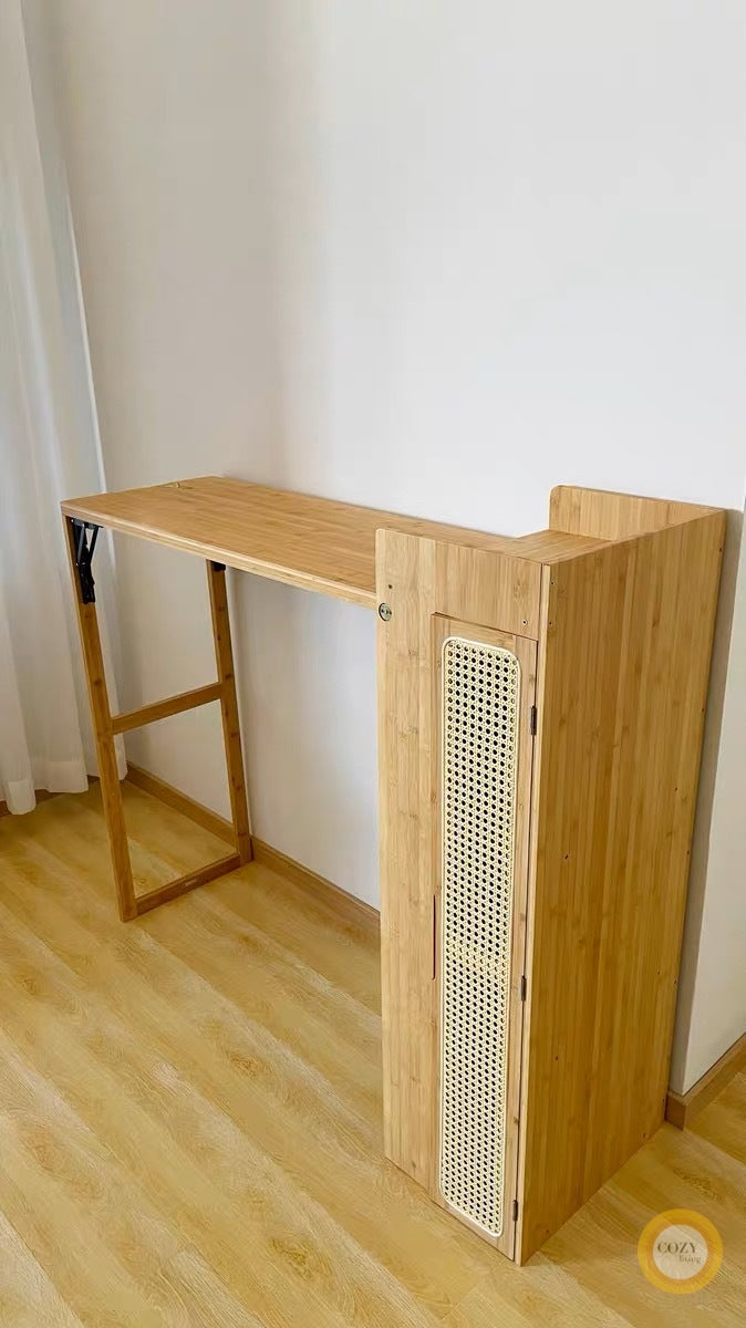 rattan bar