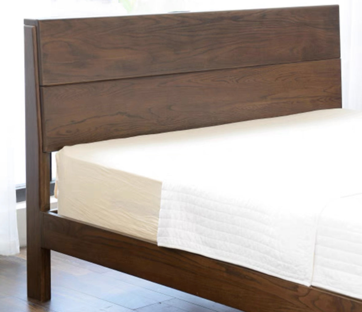 YF-102 Japanese solid wood bed 