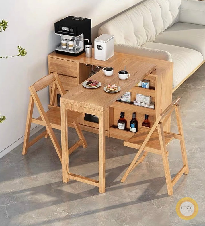 Folding dining table 4