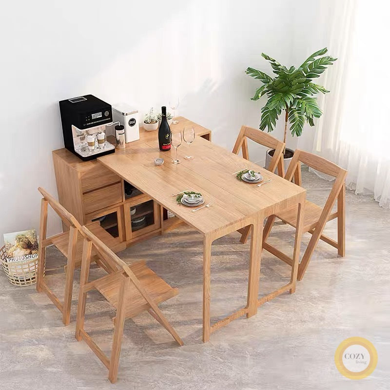 Folding dining table 4