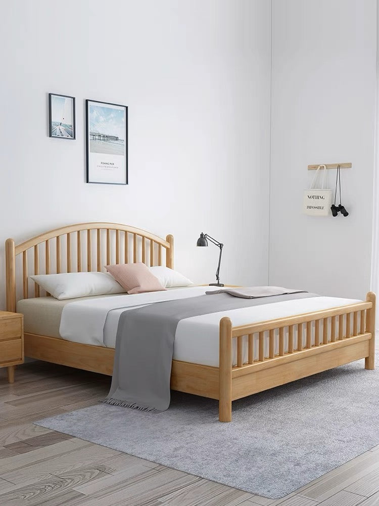 108A Nordic solid wood bed 