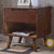 W21 solid wood bedside table 