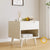 W21 solid wood bedside table 
