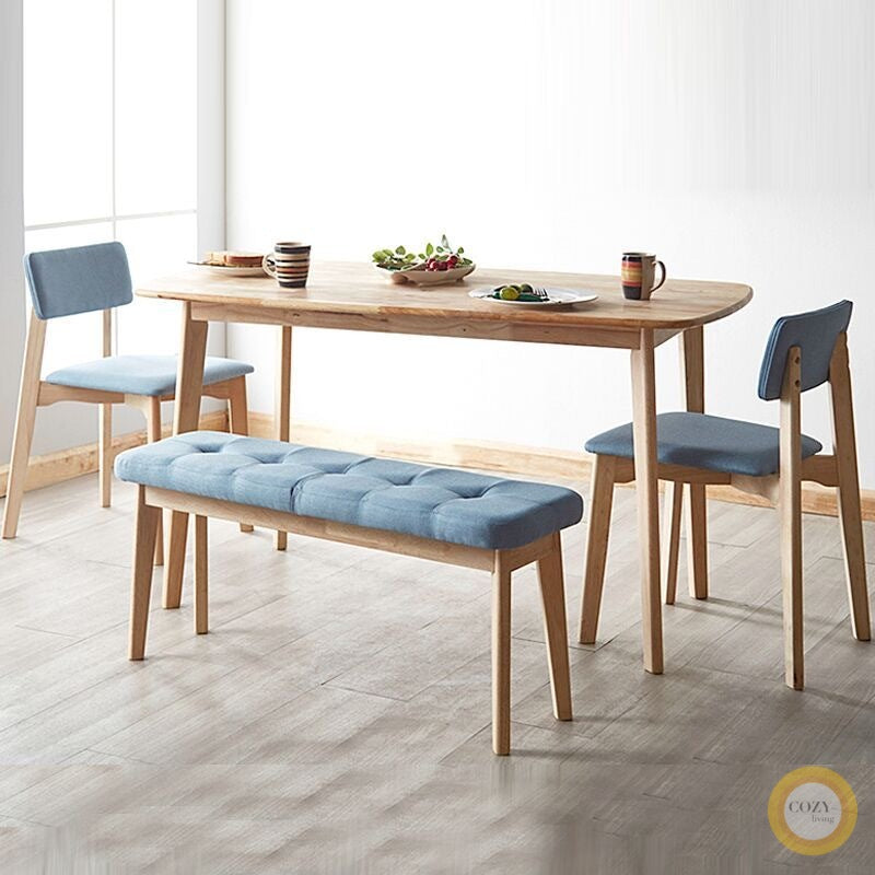 solid wood dining table 