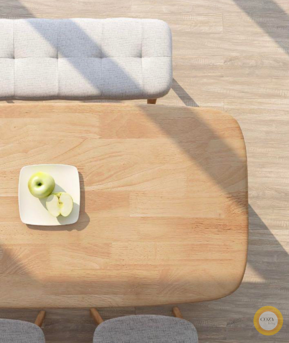 solid wood dining table 