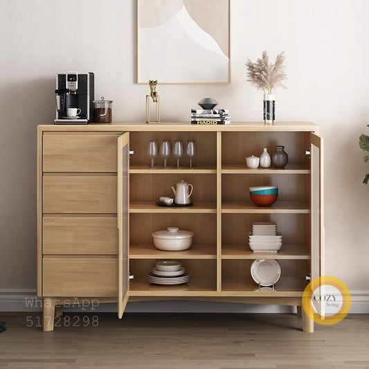 2225 solid wood sideboard 