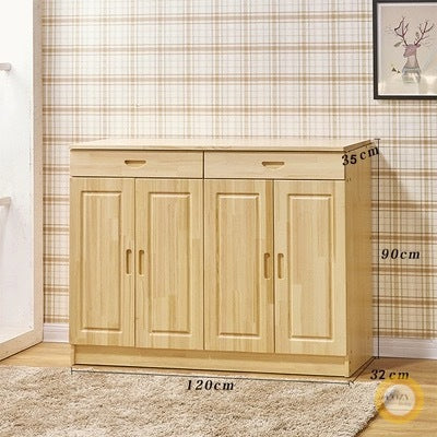Pine shoe cabinet 