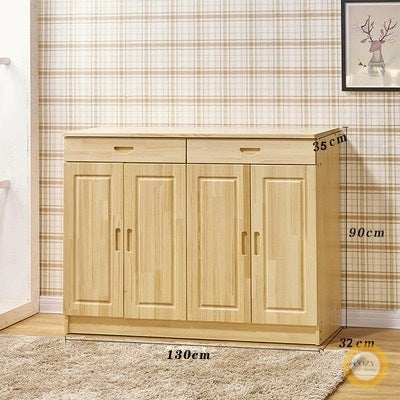 Pine shoe cabinet 