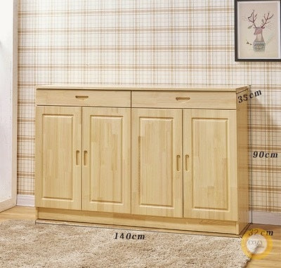 Pine shoe cabinet 