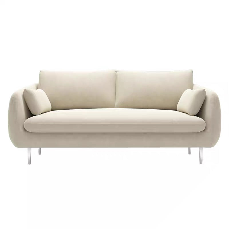 Cloud velvet sofa