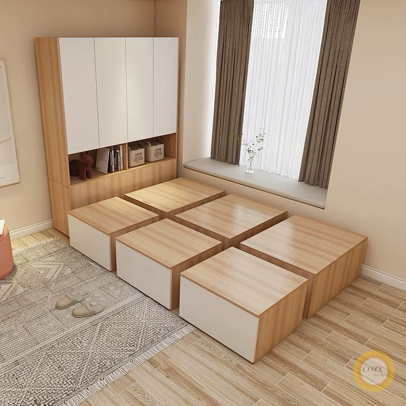 Tatami floor modular bed 