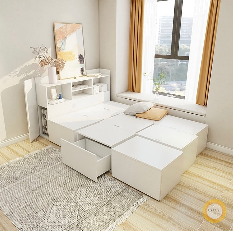 Tatami floor modular bed 