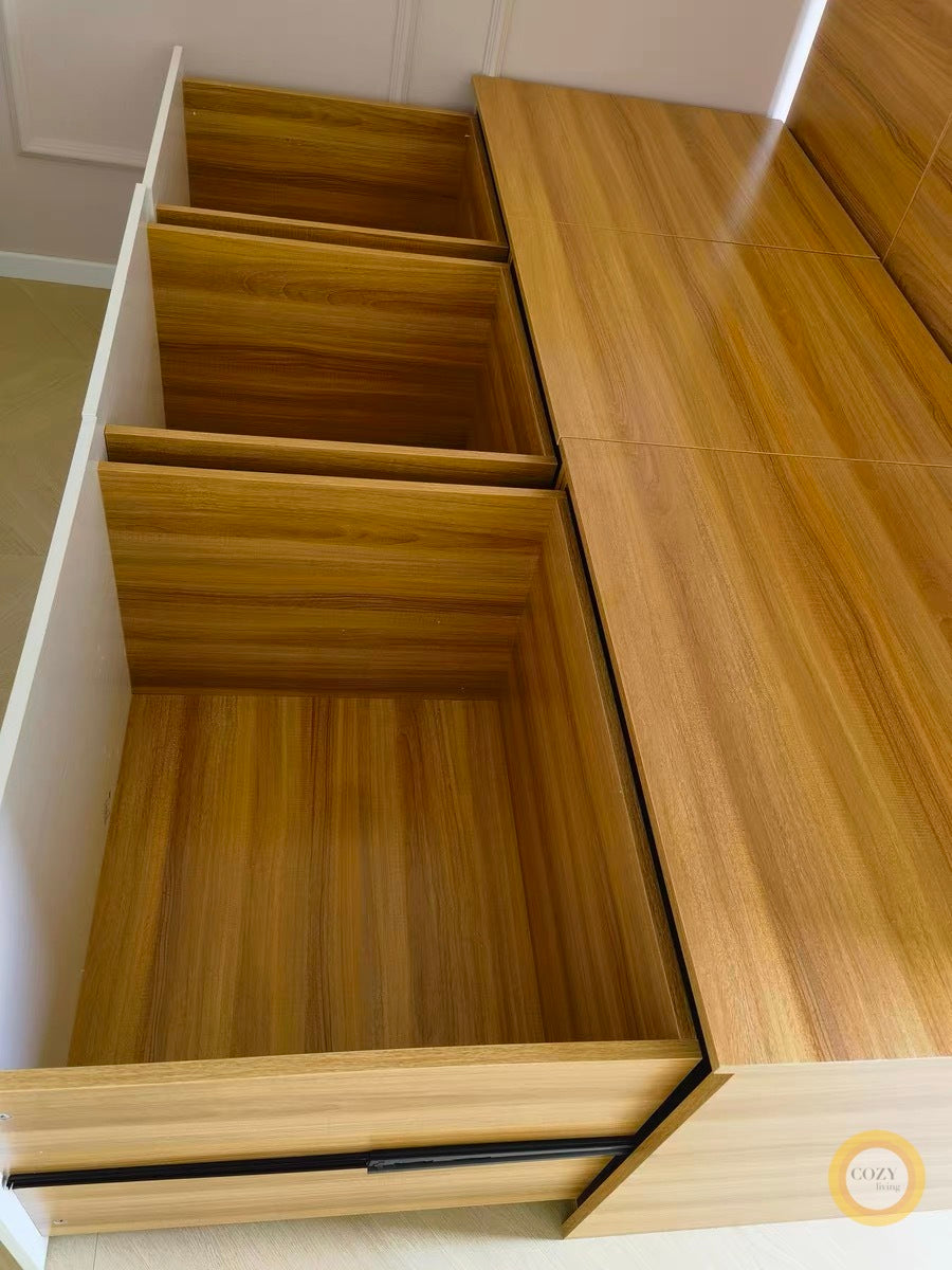 Tatami floor modular bed 