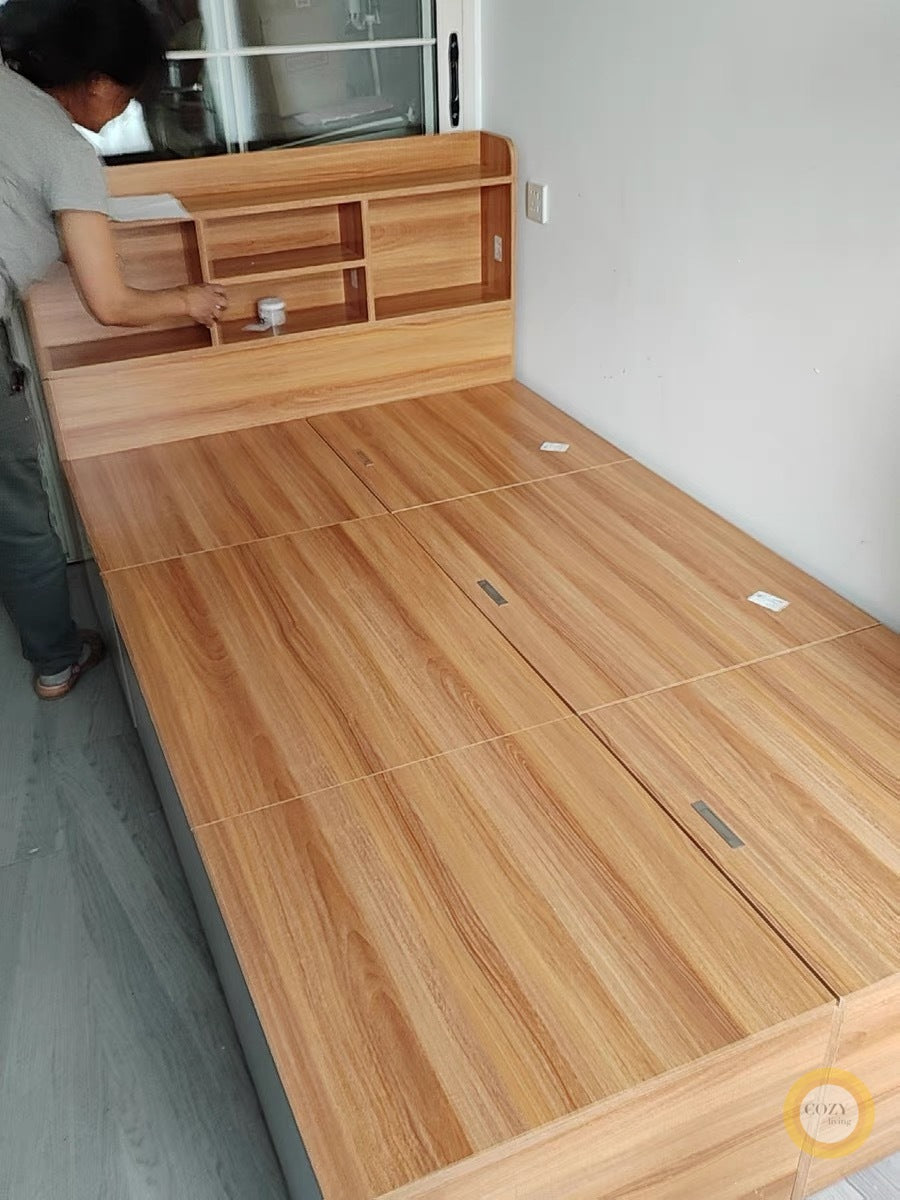 Tatami floor modular bed 