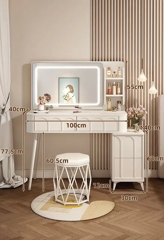 Solid wood dressing table D093 