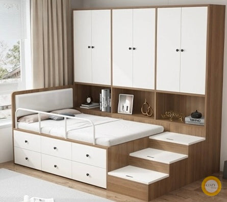 Tatami floor modular bed 