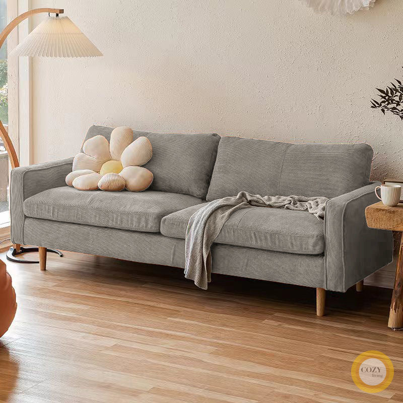 FÖRTE Nordic style corduroy sofa