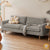 FÖRTE Nordic style corduroy sofa