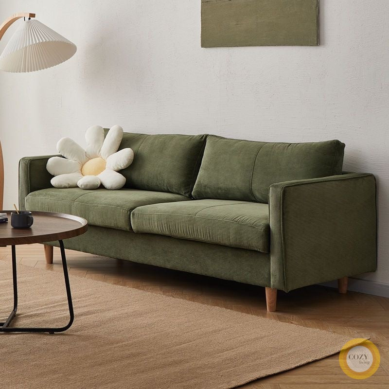 FÖRTE Nordic style corduroy sofa