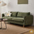 FÖRTE Nordic style corduroy sofa
