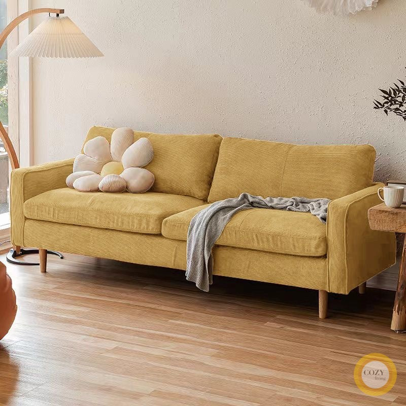 FÖRTE Nordic style corduroy sofa