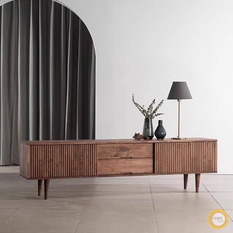 𝐙𝟎𝟒𝟖 Japanese style Chiba sliding door TV cabinet solid wood𝐭𝐯 𝐜𝐚𝐛𝐢𝐧𝐞𝐭 