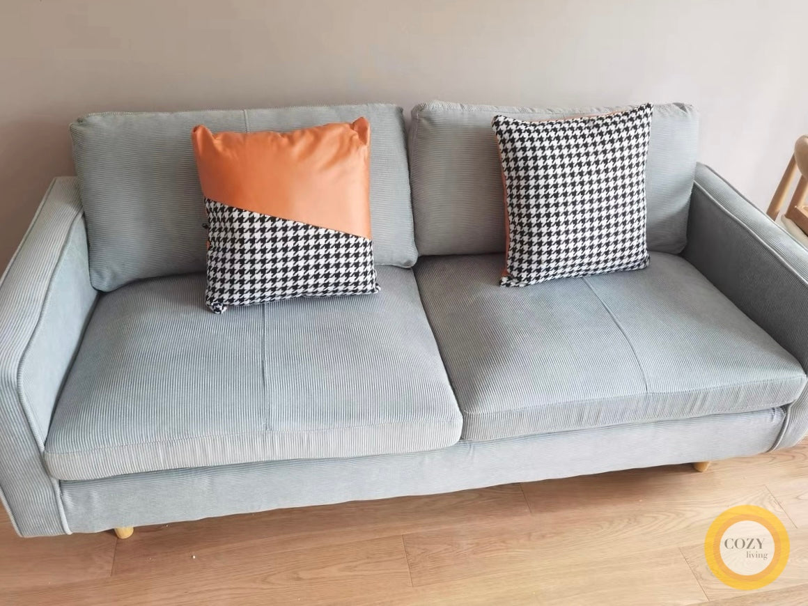 FÖRTE Nordic style corduroy sofa